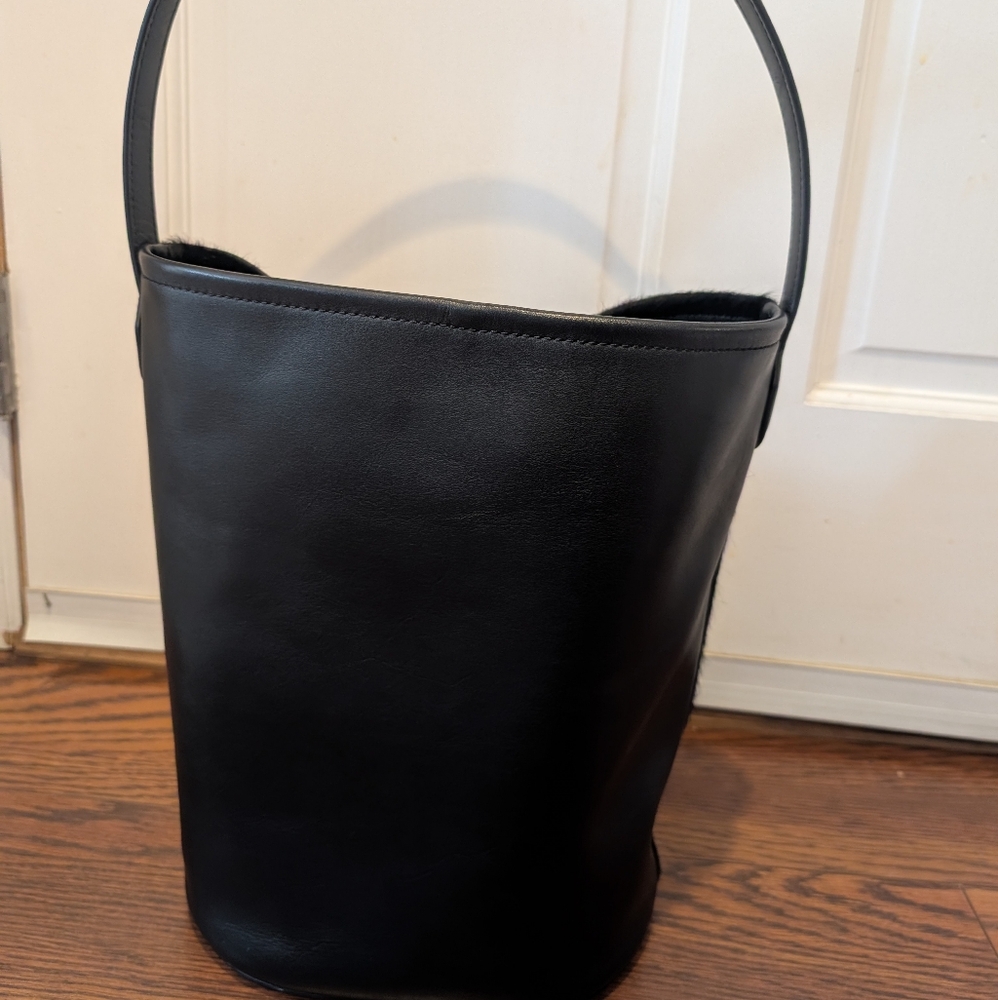 J. Crew Classic Black Tote Bag